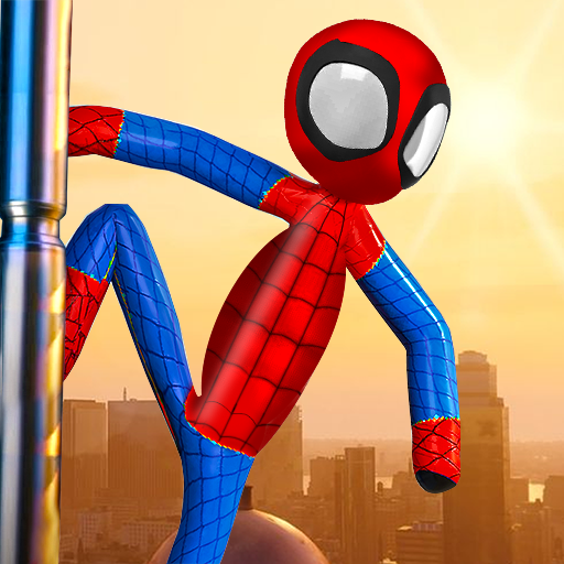 Spider Hero fighter stickman