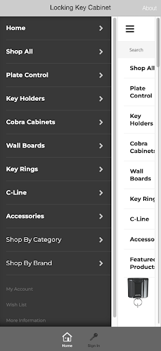 Locking Key Cabinet Screen 2