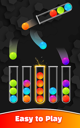 Android application Colorful Ball Sort Puzzle Game screenshort