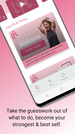 LFT: Live Fit & Thrive Screen 2