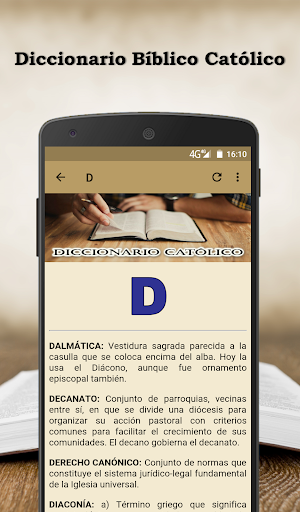 Diccionario Bíblico Católico Screen 3