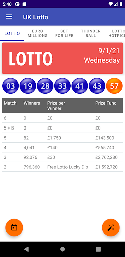 Android application UK Lotto - AI Prediction screenshort