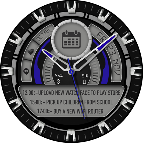 Watch Face - Dual Interactive