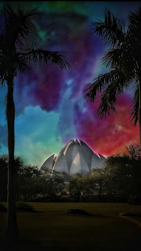 Android application Lotus temple Delhi screenshort