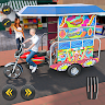 Crazy City Tuk Tuk Rickshaw 3D