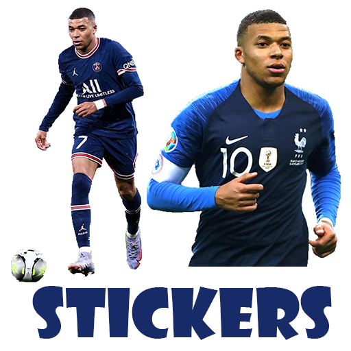 Kylian Mbappé Stickers logo