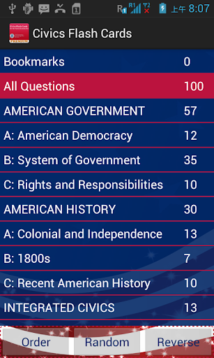 Civics Flash Cards Premium for Screen 2