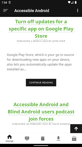 Accessible Android Screen 2