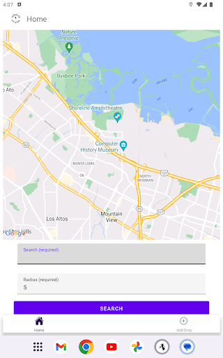 Donator Locator Screen 3