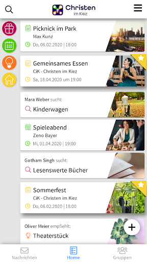 Android application CiK - Christen im Kiez screenshort