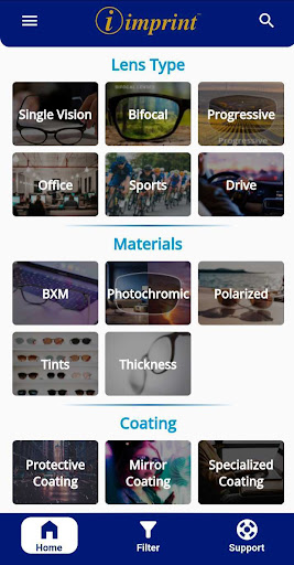 Android application Imprint Optic Universe screenshort