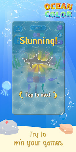 Ocean Color -Shooting Ball Screen 3