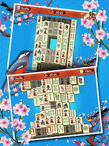 Mahjong Frühling Solitär