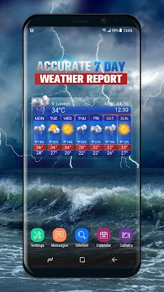 天気予報ウィジェットのおすすめ画像1