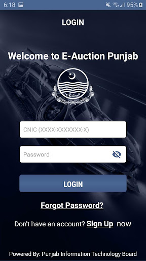 E-Auction Excise and Taxation Screen 2