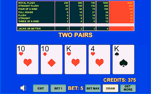 Video Poker Full House Card HD 2