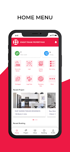 Android application myKFHub screenshort