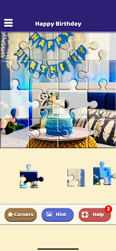 Happy Birthday Puzzle Screen 2