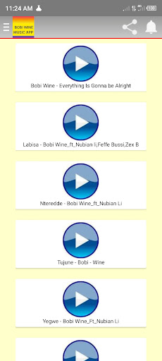 Bobi Wine Songs Screen 2