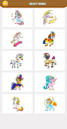 Unicorn Coloring Books - Screenshot 2