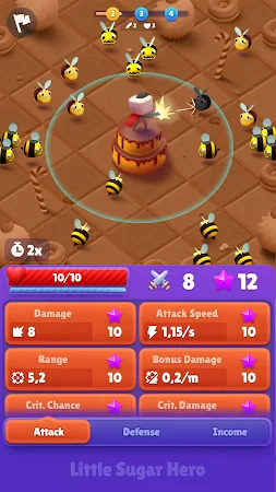 Game screenshot Little Sugar Hero: Idle Tower apk download