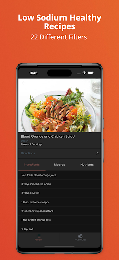 My Dash Diet: Low Sodium Track Screen 3