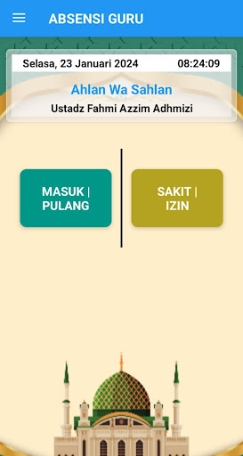 Absensi RBS Screen 2
