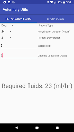 Veterinary Utils Screen 2
