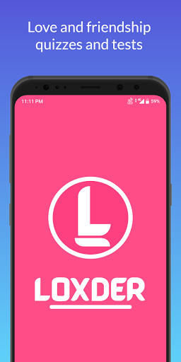 Android application LOXDER: Couple Quiz& Love Test screenshort