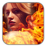 Fire Effect Photo Editor : Video Maker icon