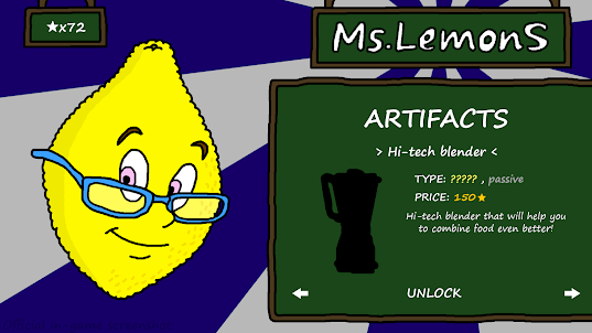 Ms.Lemons mobile game