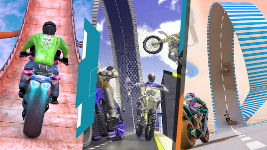 GT Moto Stunts 3D: Bike Games