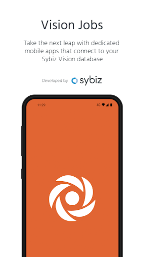 Android application Vision Jobs screenshort