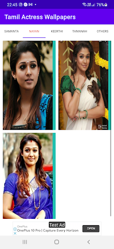 Tamil Actress Wallpapers Screen 2