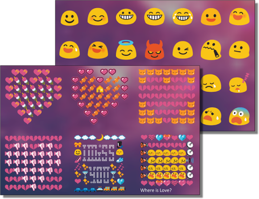 IQQI Keyboard - Color Emoji, E Screen 3