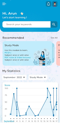 Android application Spark Nursing Academy screenshort