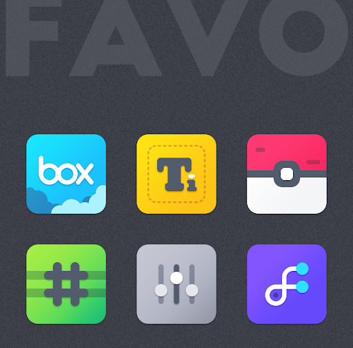 Favo Icon Pack Screen 3