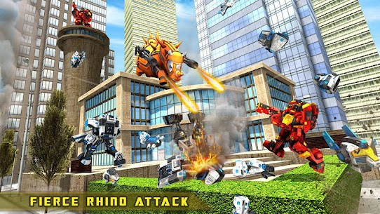 Rhino Robot Games MOD APK: Robot Wars (GOD MODE) 7