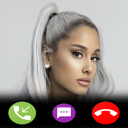 Значок приложения "Ariana Grande Fake Video Call "