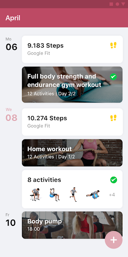 Fit Petite Program Screen 2