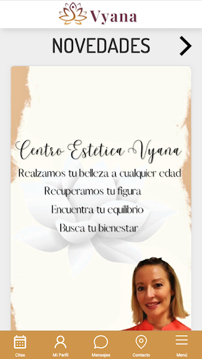 Android application Vyana screenshort