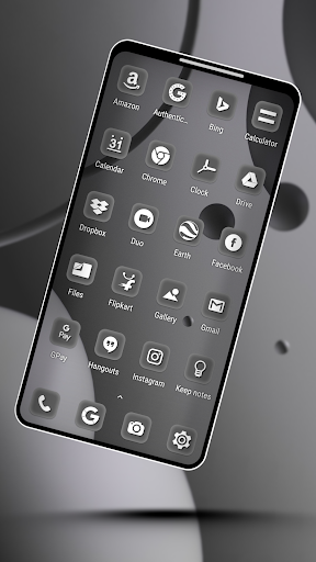 HD Black Theme Screen 3