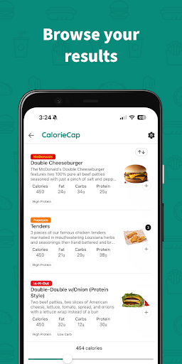 CalorieCap Screen 3