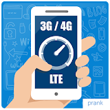 Internet booster 4G 3G prank icon