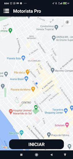 Android application Motorista Pro - Passageiro screenshort