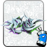 Graffiti Wall Spray Art Theme icon
