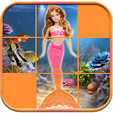 Mermaid Puzzle Free Game icon