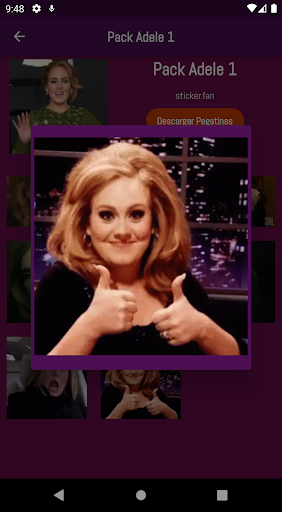 Adele Stickers
