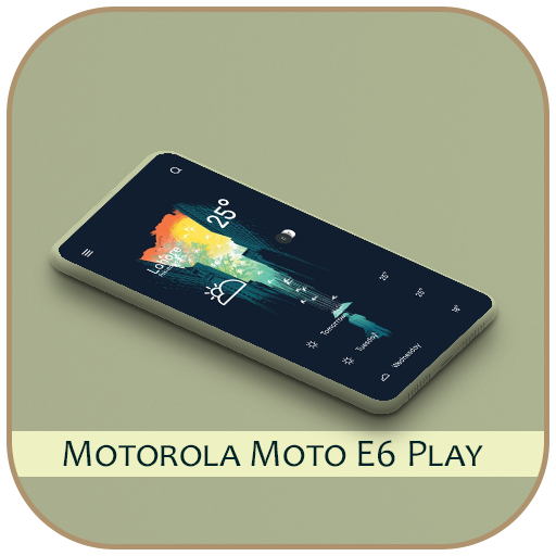 Theme for Moto E6 Play logo