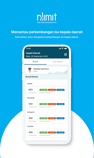 Android application NoLimit m-Pemda screenshort